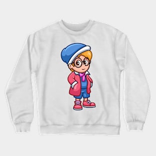 Urban Stylish Cartoon Crewneck Sweatshirt